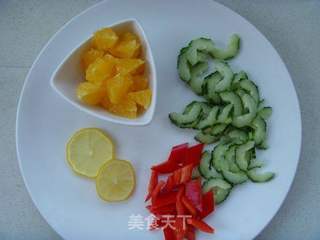 橙虾沙拉的做法步骤:5