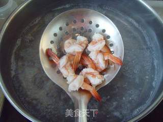 橙虾沙拉的做法步骤:6