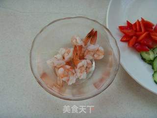 橙虾沙拉的做法步骤:7