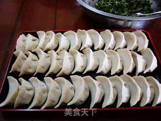 韭菜肉馅水饺的做法步骤:9