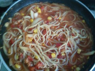 茄汁肉酱意粉的做法步骤:5