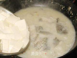 豆腐黑鱼汤的做法步骤:7