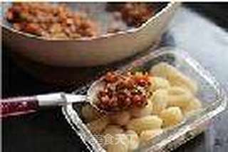 奶酪肉酱焗土豆球的做法步骤:6