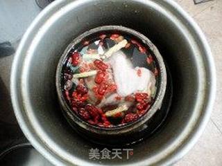 党参炖乳鸽的做法步骤:5