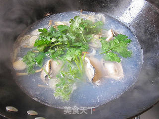鲜美生蚝汤的做法步骤:9