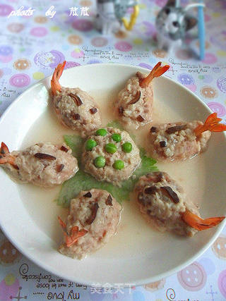 【令人眼前一亮的可爱菜】金鱼莲花汤的做法步骤:12