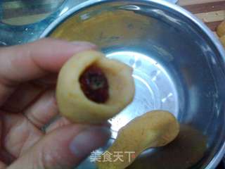 红枣迷你窝窝头——粗粮也要拗造型的做法步骤：4