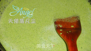 拉花——西兰花奶油浓汤的做法步骤:5