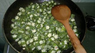 Bhindi Fry - 素炒秋葵的做法步骤:6
