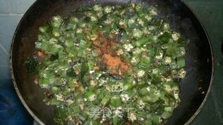Bhindi Fry - 素炒秋葵的做法步骤:7