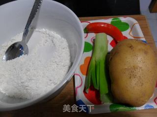 辣味土豆饼的做法步骤：1