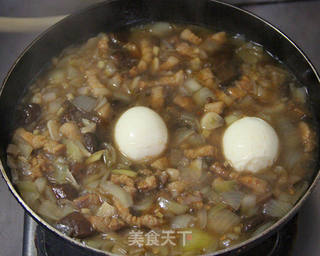 卤肉饭的做法步骤:7
