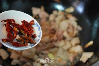 大肉臊子+西红柿鸡蛋臊子“二合一”——【陕西户县软面】的做法步骤：4