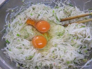 萝卜鸡蛋饼的做法步骤：4