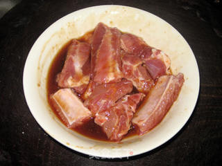 肉酱烤排骨的做法步骤:2