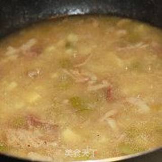 培根土豆汤的做法步骤:4