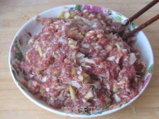 大葱羊肉水饺的做法步骤:7