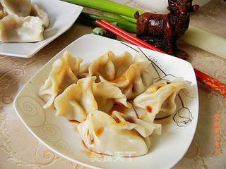 大葱羊肉水饺的做法步骤:11