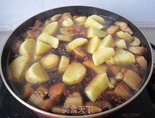 土豆烧牛肉的做法步骤:13