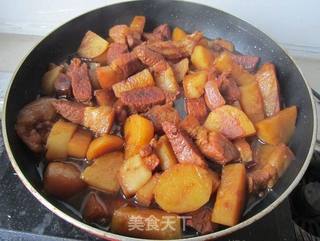 土豆烧牛肉的做法步骤:14