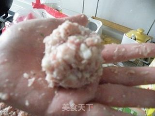 年菜之四喜丸子的做法步骤:7