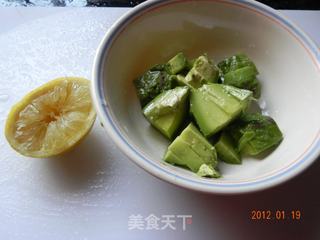春意嫣然---鸡尾酒虾的做法步骤：5