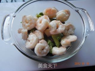 春意嫣然---鸡尾酒虾的做法步骤：7