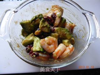 春意嫣然---鸡尾酒虾的做法步骤：9