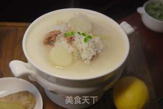 食物也讲“鸳鸯配” ——【鸭肉山药粥】的做法步骤：17