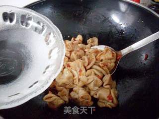 青菜煲肥肠的做法步骤:13
