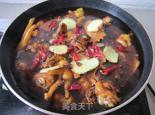 红烧板栗鸡块的做法步骤:10