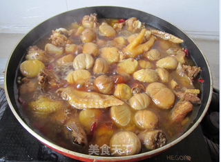 红烧板栗鸡块的做法步骤:11
