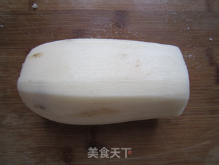 莲藕肉圆的做法步骤:2