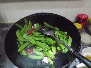 腊肠荷兰豆的做法步骤：6