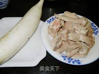 萝卜炖羊肉（自动烹饪锅）的做法步骤：1