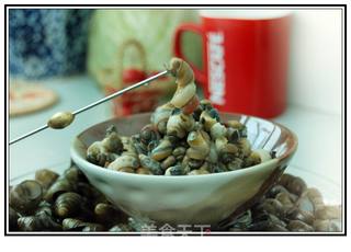 马兰拌螺蛳肉的做法步骤:5