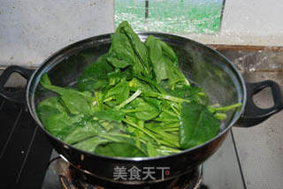养生菠菜的做法步骤:2