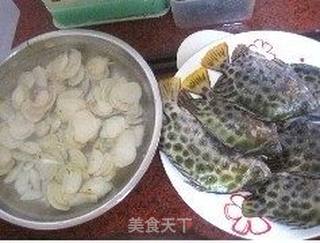 百合金鲴立鱼汤的做法步骤：1