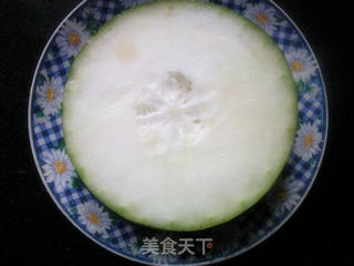冬瓜虾米汤的做法步骤：1