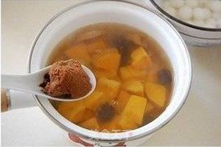 不用烤箱做的甜点—花生红豆红薯小丸子的做法步骤:6