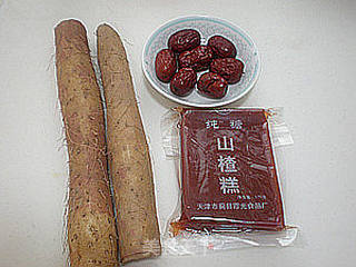 山药大枣山楂羹的做法步骤：1