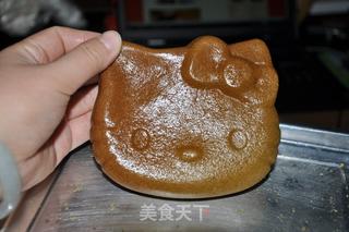 黑妹KITTY------抹茶蛋糕的做法步骤：7