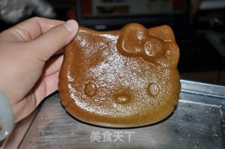 黑妹KITTY------抹茶蛋糕的做法步骤:7