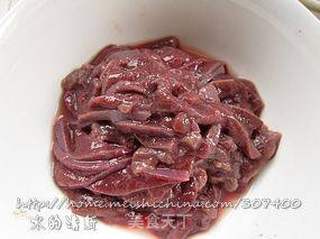 补肝明目,养血——湘菜爆炒猪肝的做法步骤:3