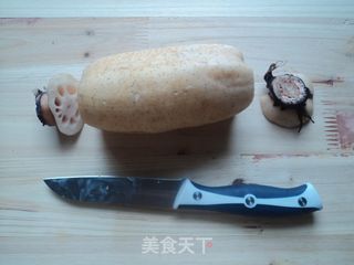 【糯米藕+红枣李子茶】的做法步骤：2