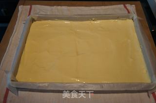 【我的烘焙时间】如此性感，如此美丽--我的粉红豹纹蛋糕卷的做法步骤：25