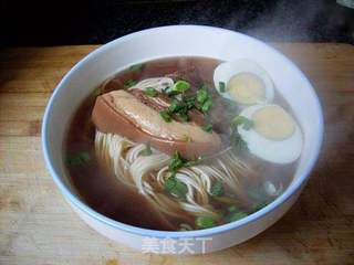 家庭版苏式焖肉面的做法步骤:17
