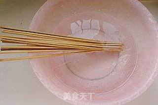 孜然羊肉串的做法步骤:4