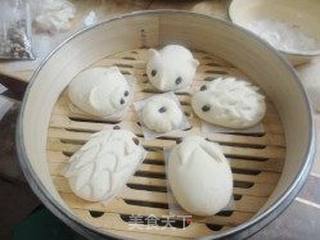 小动物包子的做法步骤:15