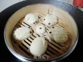 小动物包子的做法步骤:16